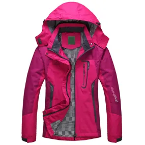 2018 Spring Autumn Winter Women Jacket Single thick outwear Jackets Hooded Wind waterproof Female Coat parkas Clothing