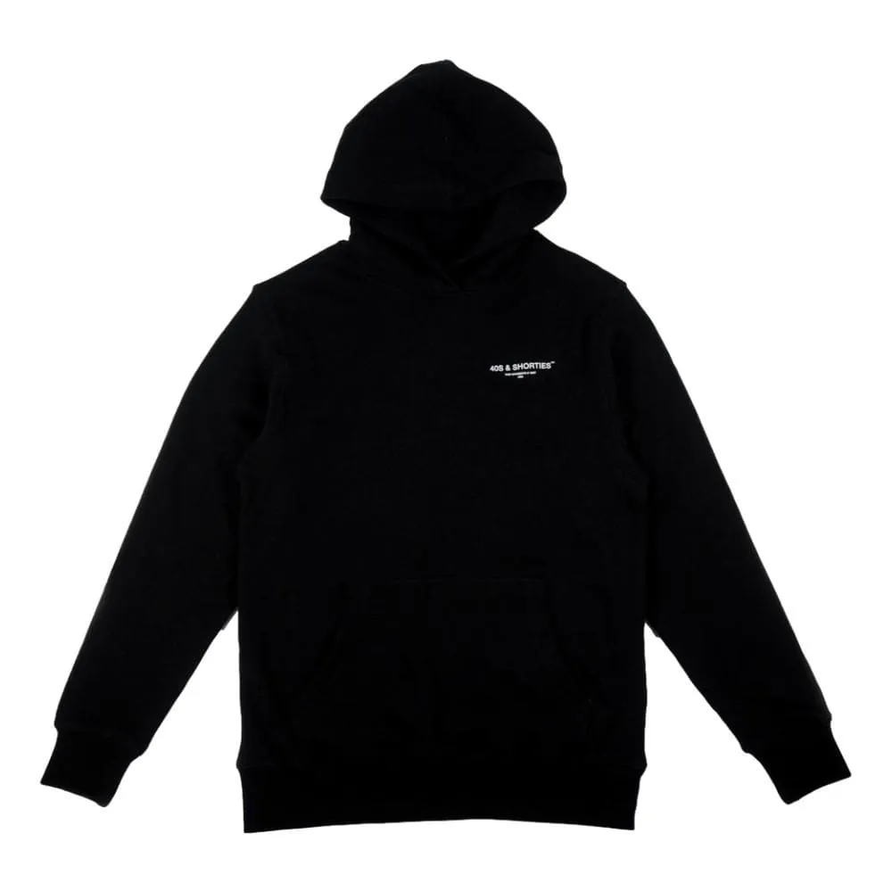 40'S AND SHORTIES CORE HOODIE -BLACK