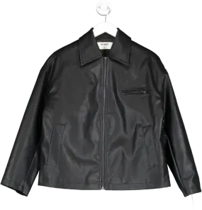 4th & Reckless Black Faux Leather Vintage Jacket - Maisi UK 8