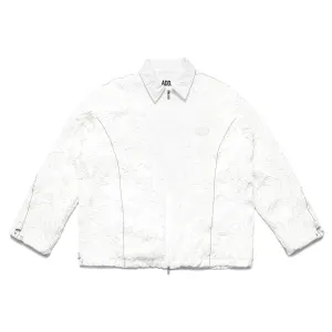 ADD Signal Twist Sleeve String Jacket White