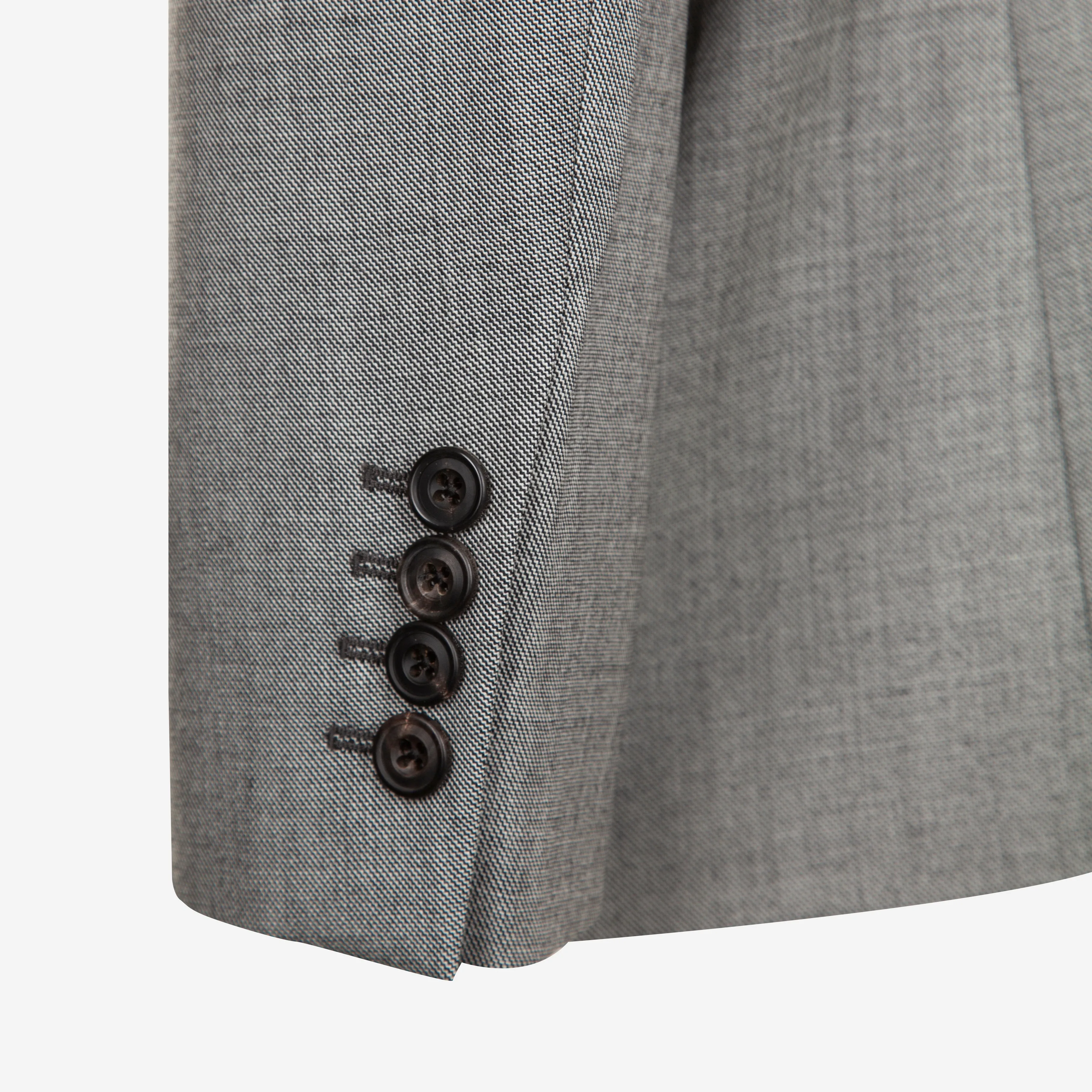 Alexander McQueen Sharkskin Wool Jacket