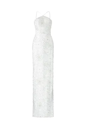 ANGELINA 3D FLORAL LACE DRESS