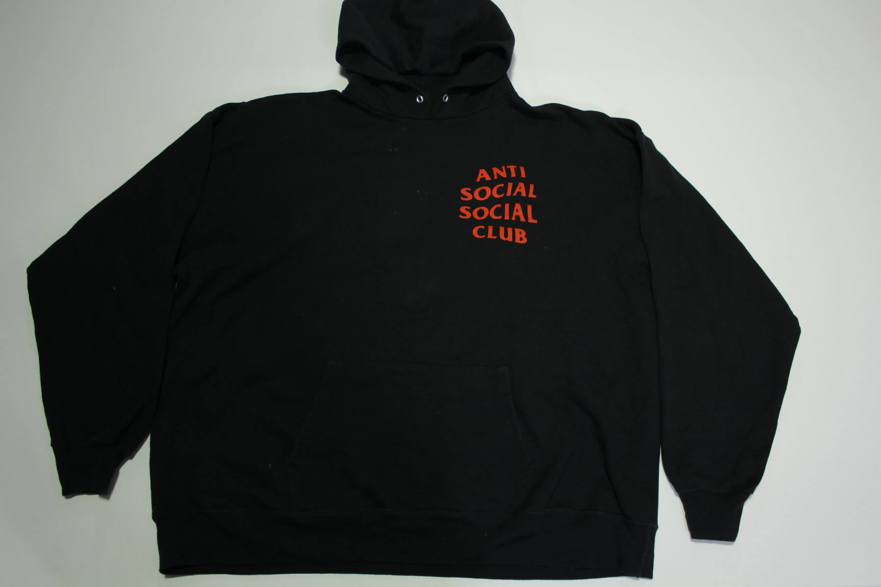 Anti Social Social Club Pullover Kangaroo Pocket Hoodie Sweatshirt