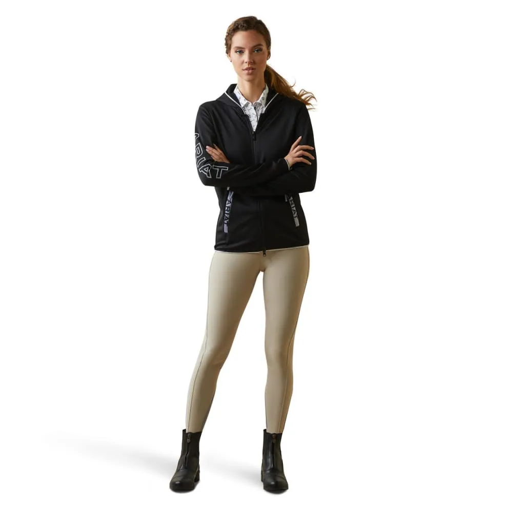 Ariat Ladies Byron Full Zip Sweatshirt Black