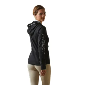 Ariat Ladies Byron Full Zip Sweatshirt Black