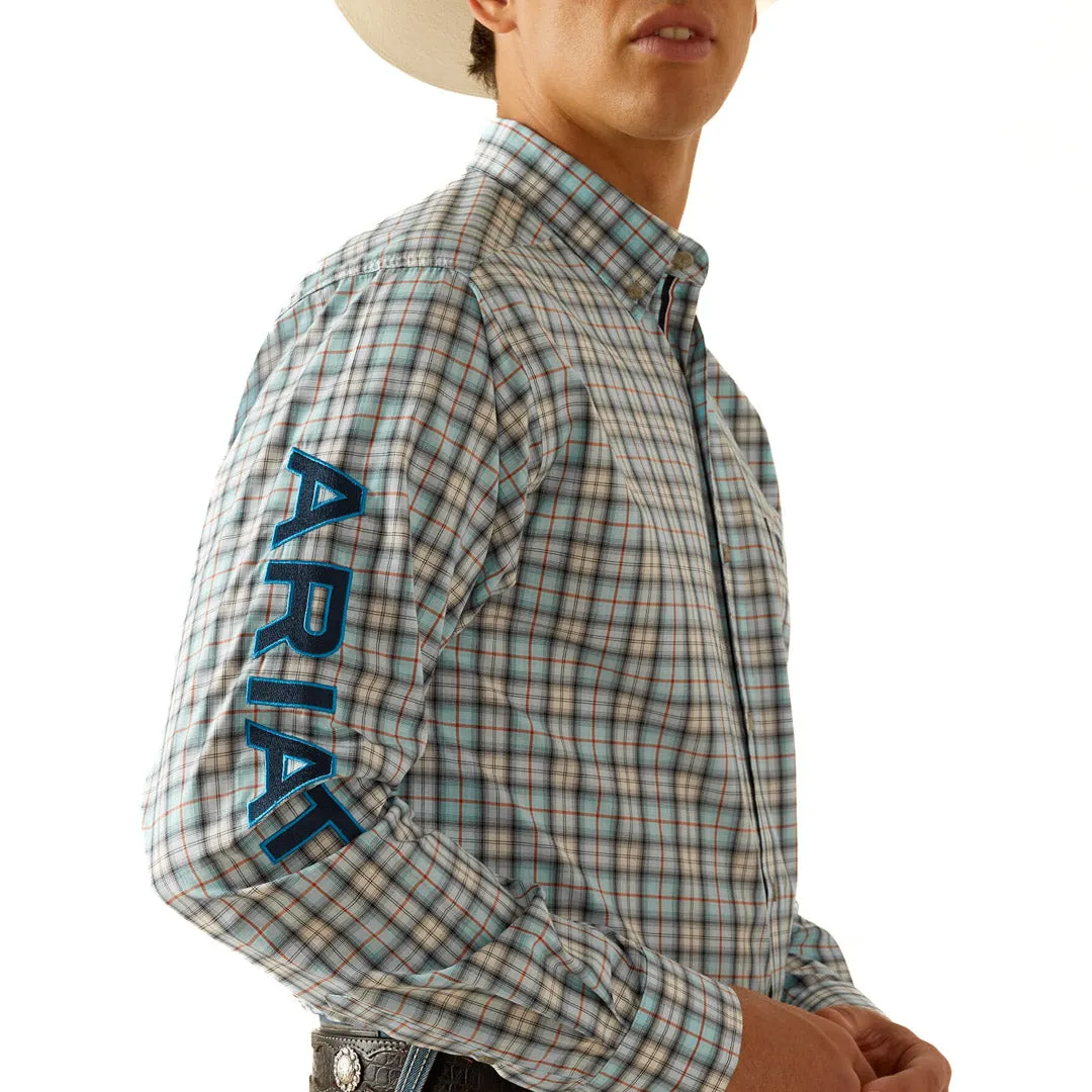 Ariat Men's Pro Series Team Lawrence Classic Fit Button-Down Plaid Shirt