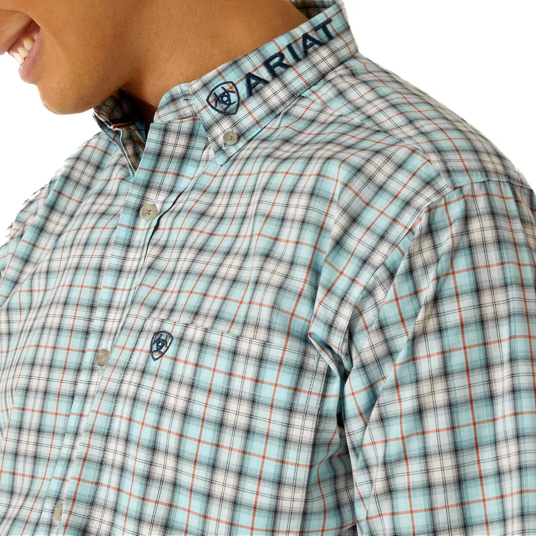 Ariat Men's Pro Series Team Lawrence Classic Fit Button-Down Plaid Shirt