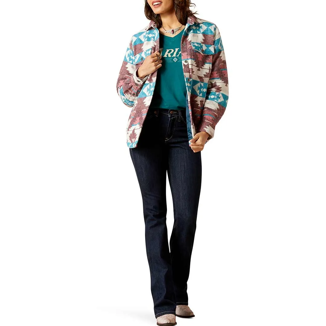 Ariat Women's Aztec Shacket Shirt Jacket