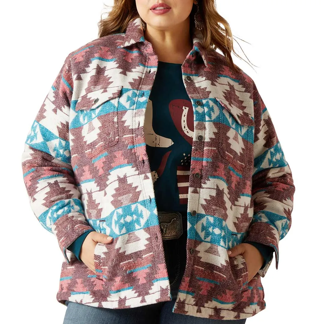 Ariat Women's Aztec Shacket Shirt Jacket