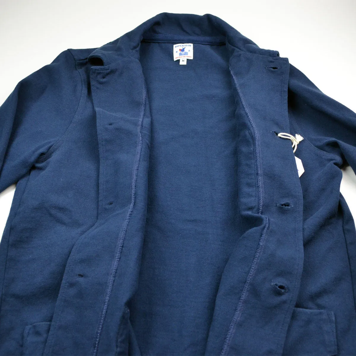 Arpenteur - Tricot Jersey Jacket - Navy Plain