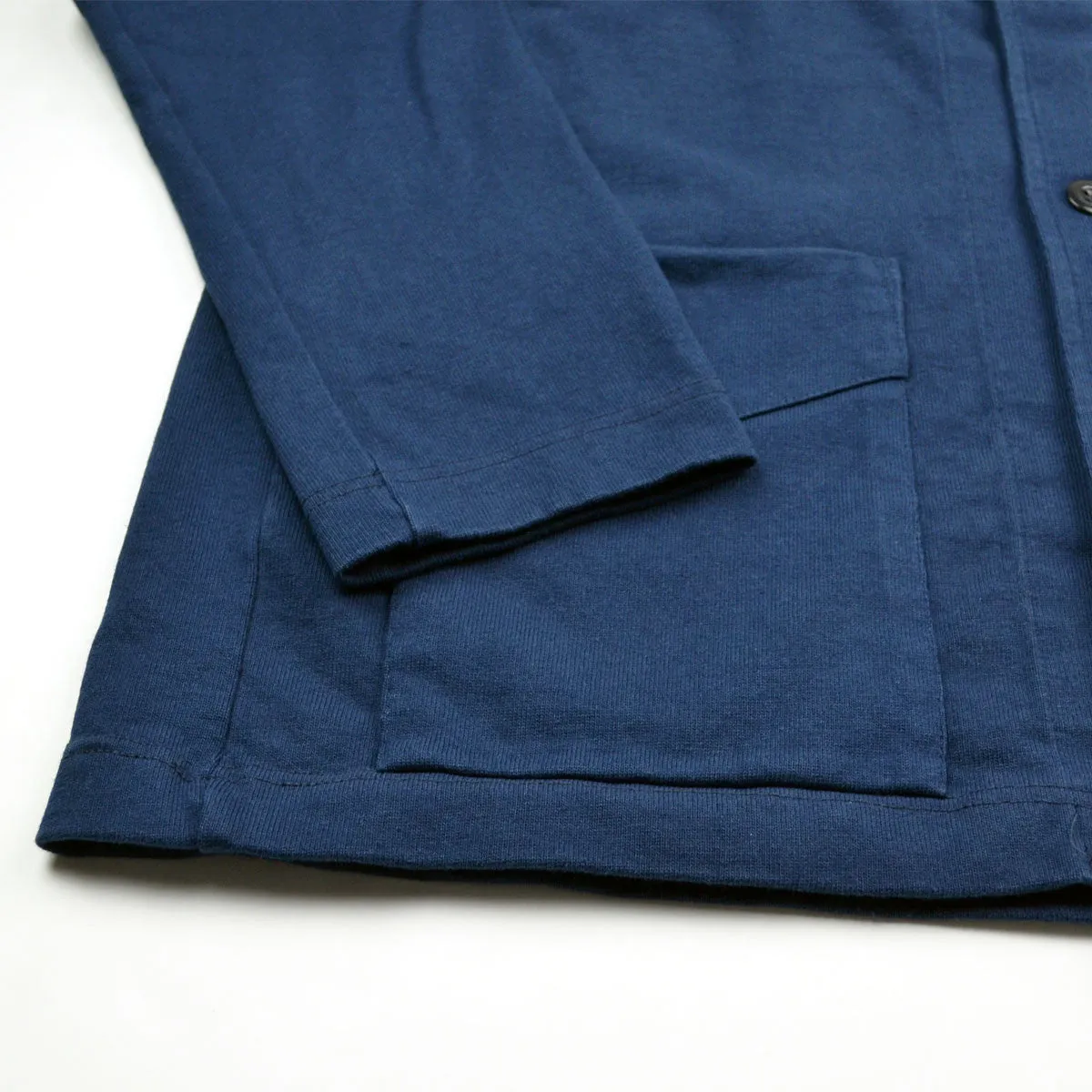 Arpenteur - Tricot Jersey Jacket - Navy Plain