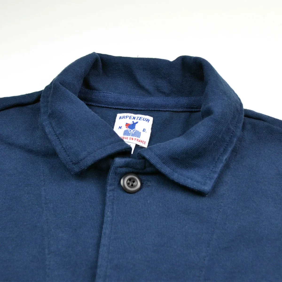 Arpenteur - Tricot Jersey Jacket - Navy Plain