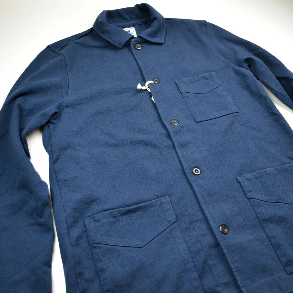 Arpenteur - Tricot Jersey Jacket - Navy Plain