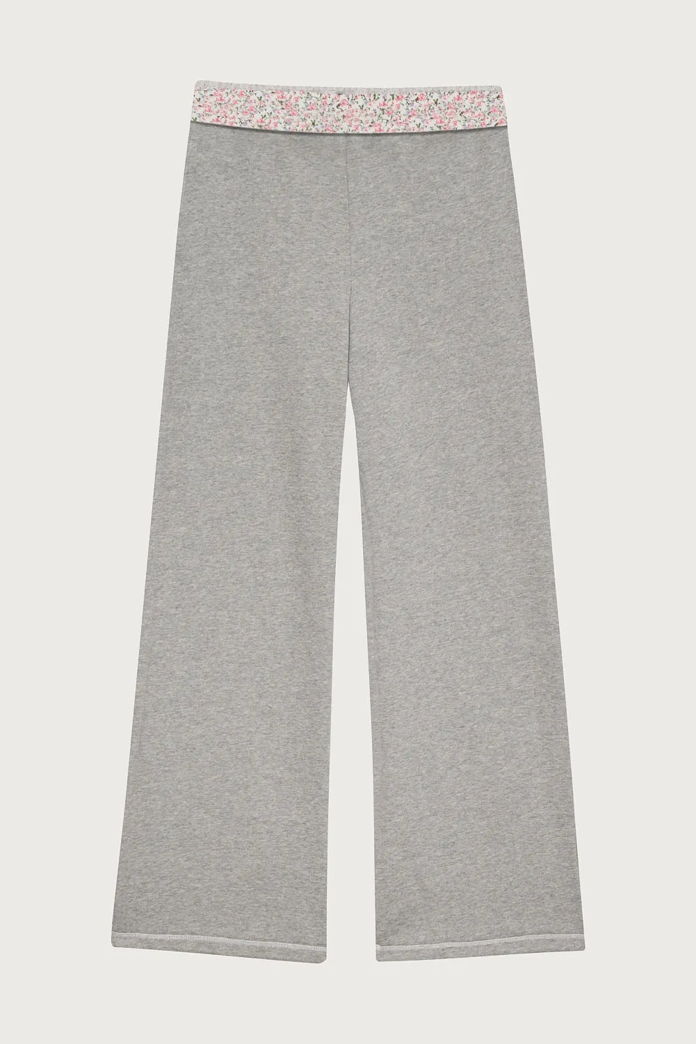 Avalon Sweat Pant - Heather Grey / Baby Blanket