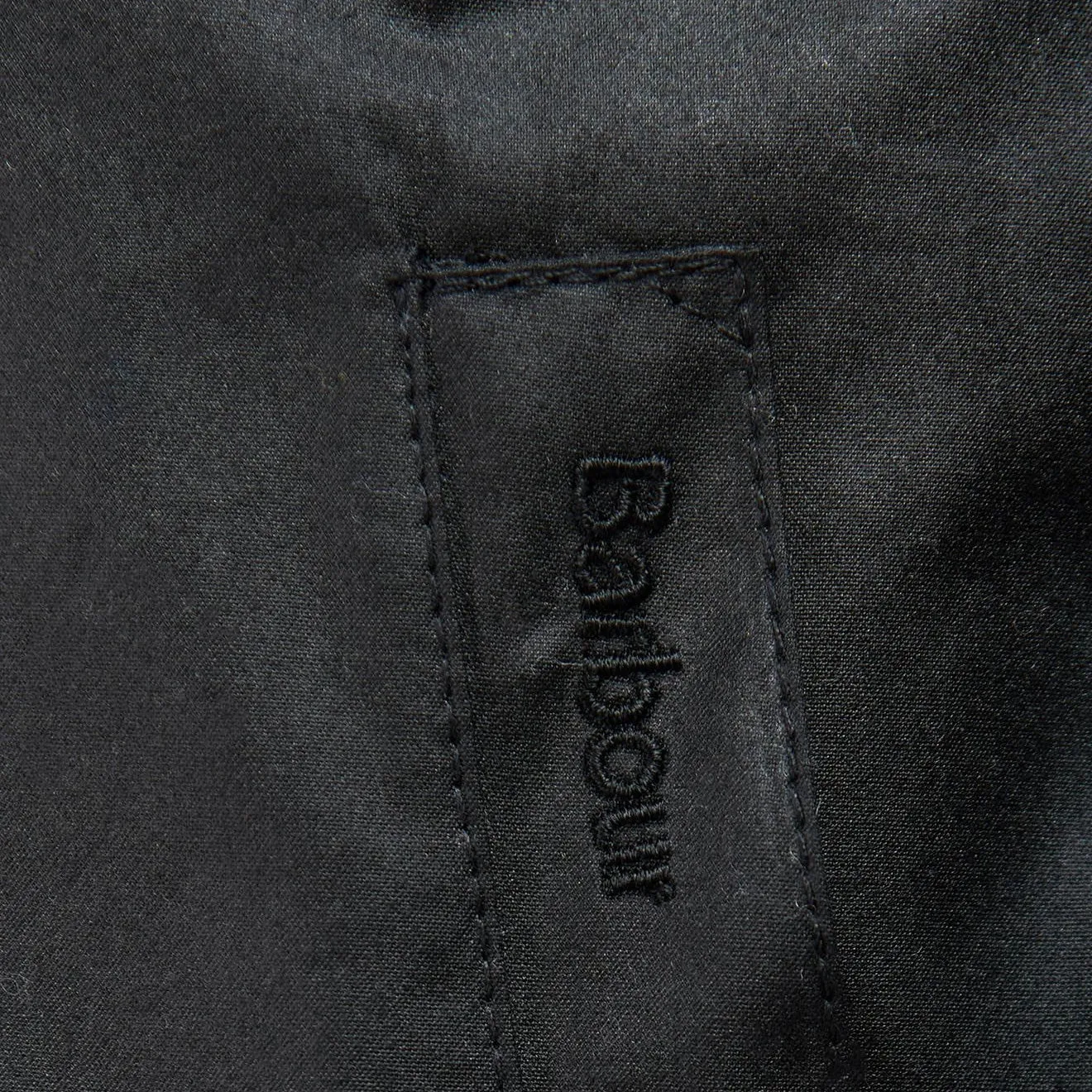 Barbour Evelar Wax Jacket Black