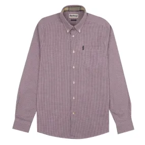 Barbour Gingham 23 Tailored Fit Shirt Red