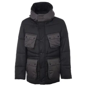 Barbour International Albury Quilted Black Jacket