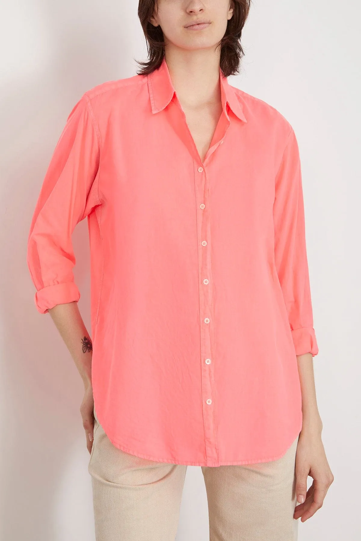 Beau Shirt in Neon Pink