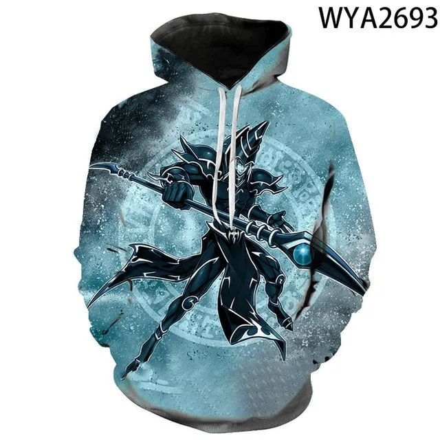 Board Game Yu Gi Oh Hoodie Sweatshirt For Boy Girl Children Hoodies Costume Teens Sport Clothes Hip-Hop Clothing Harajuku Tops