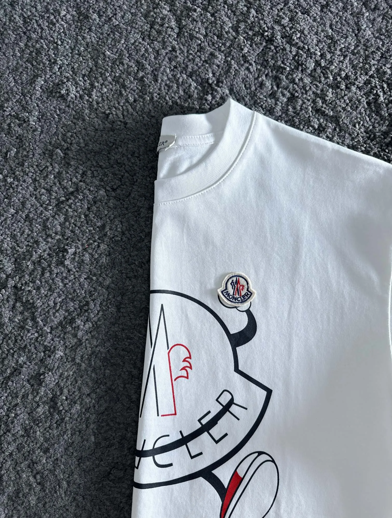 Camiseta Moncler Branca 2