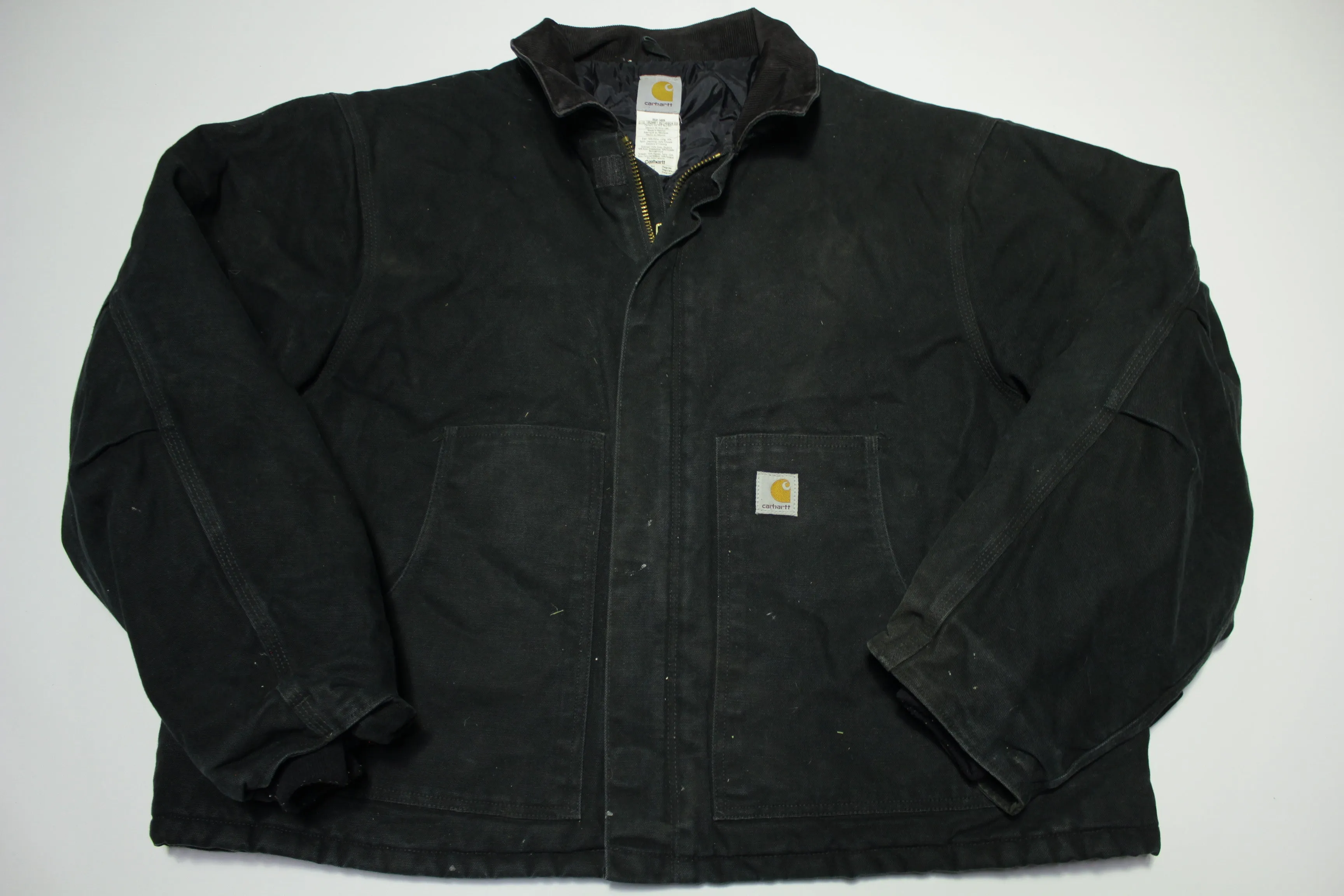 Carhartt J02 Traditional Arctic Quilt Duck Work Jacket