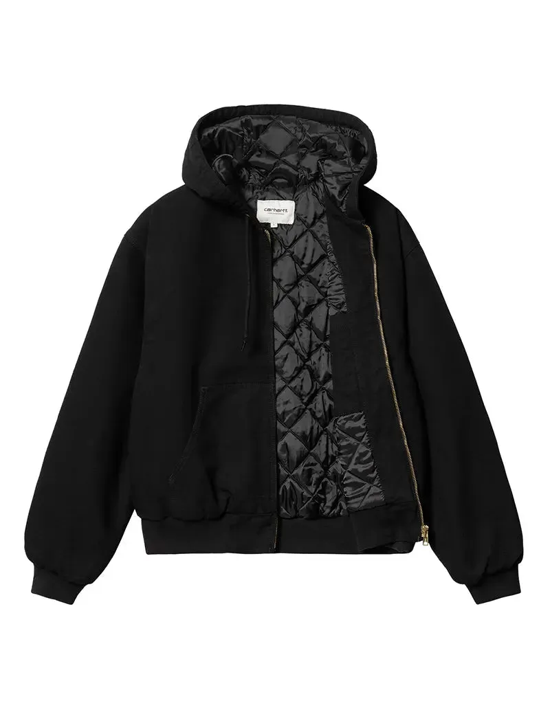 Carhartt OG Active Jacket Black Rinsed