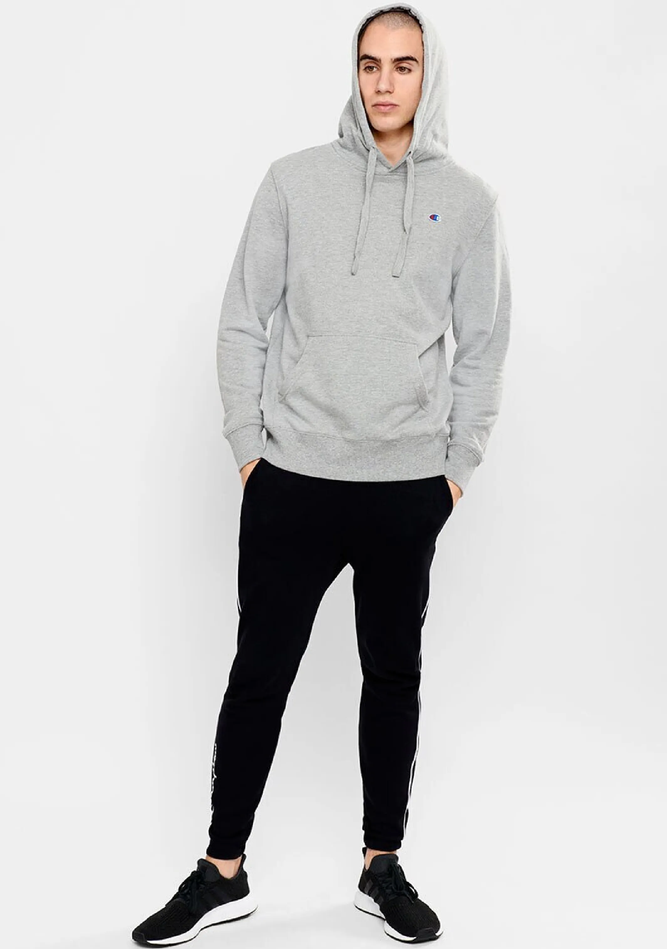 Champion Mens C Logo Hoodie <br> A1589H A3R