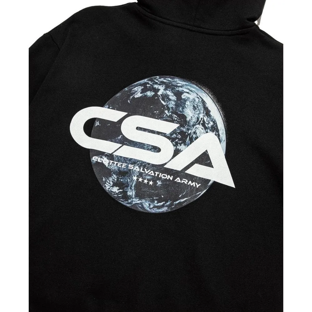 CLOT TEE CSA GALACTIC HOODIE-BLACK