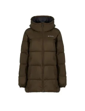 Columbia Puffect Hooded Mid Puffer Jacket Olive Green