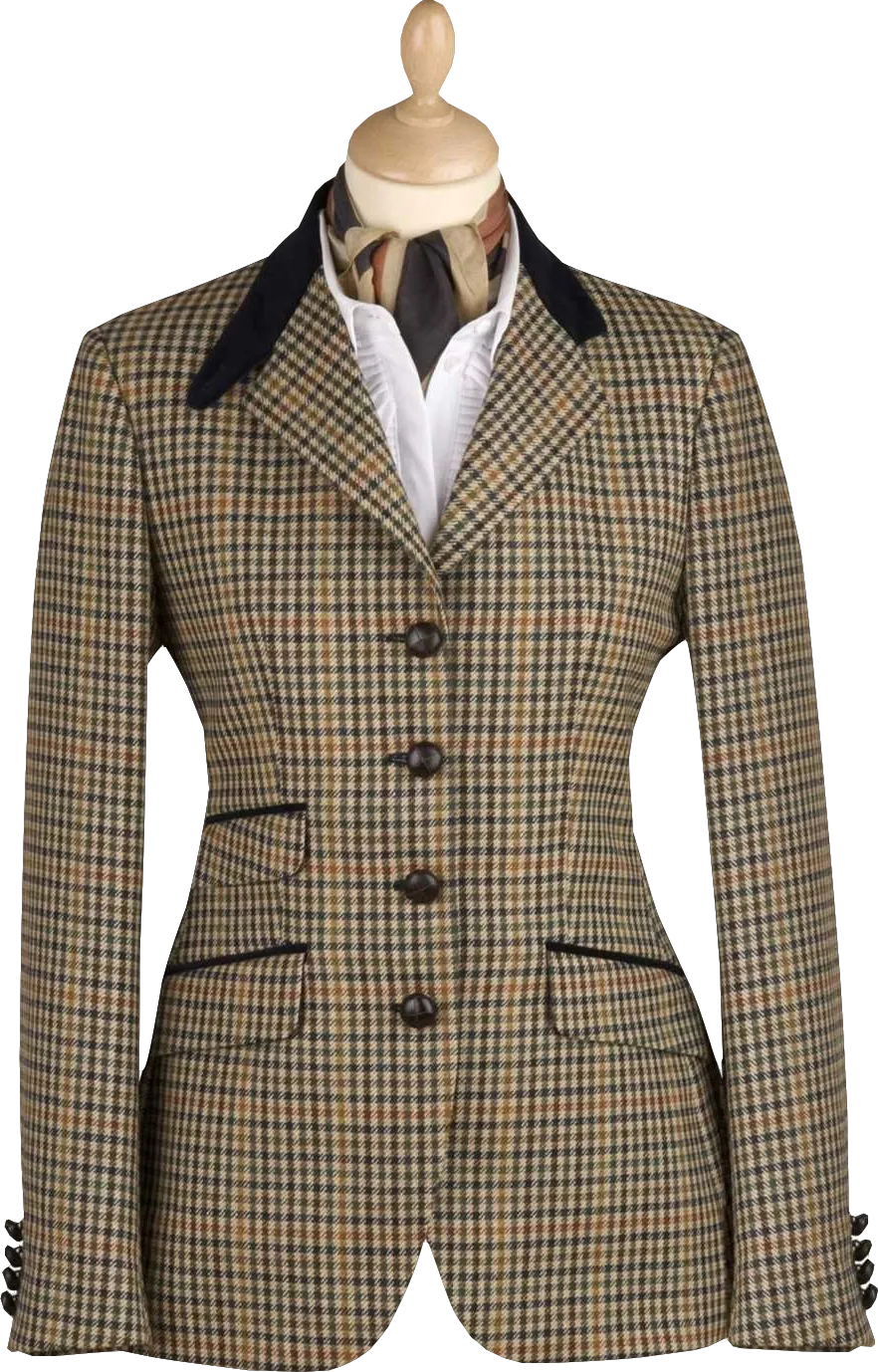 CORDINGS Brown Wincanton Tweed Jacket BNWT UK 8