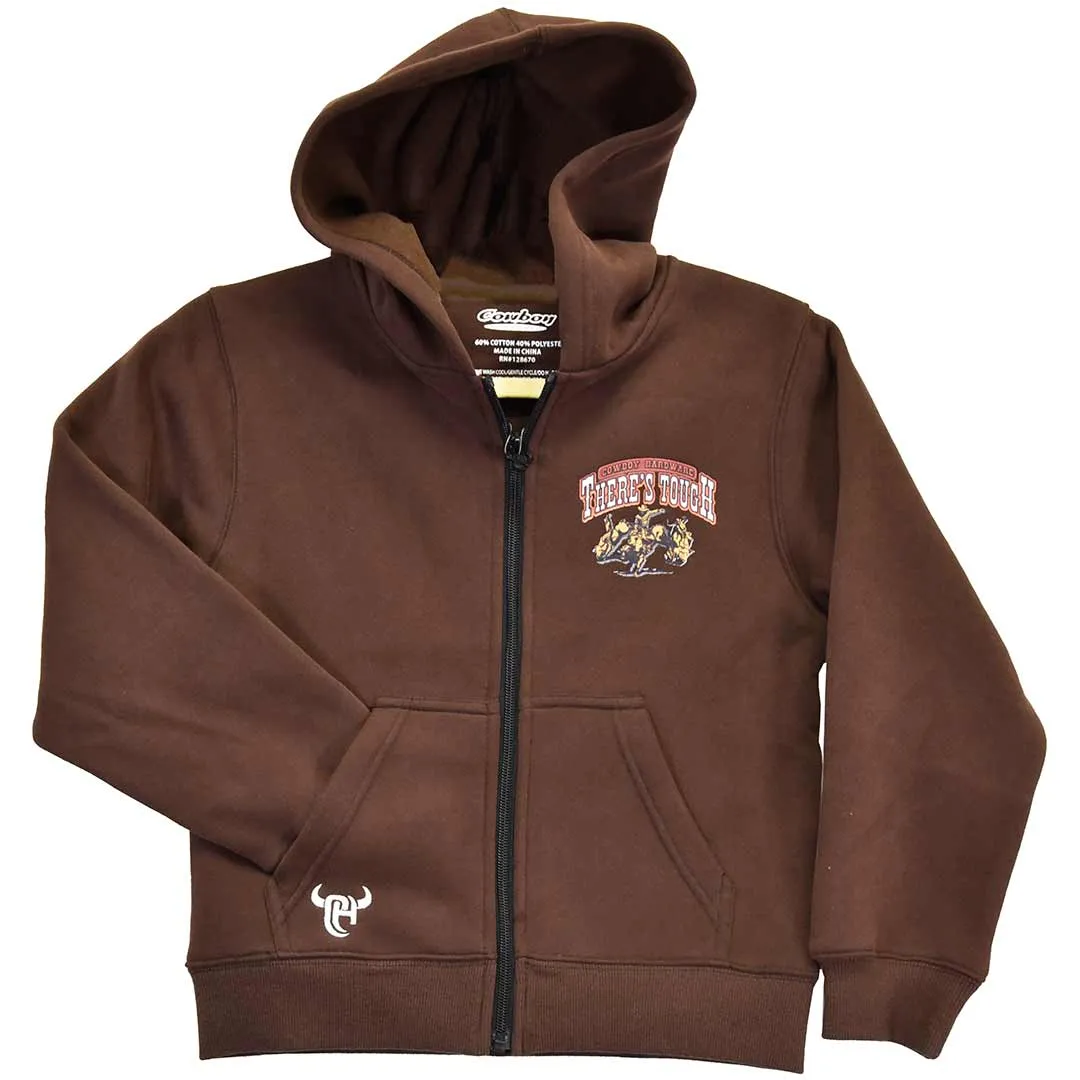 Cowboy Hardware Boys' There's Tough Full Zip Hoodie