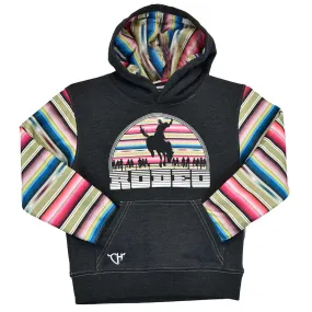 Cowgirl Hardware Girls' Serape Rodeo Graphic Hoodie