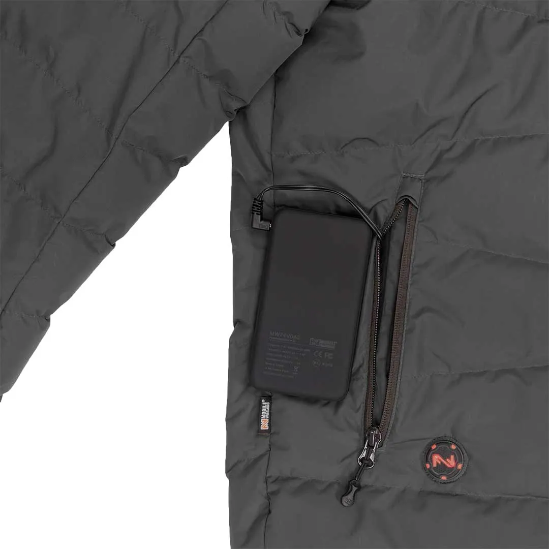 Fieldsheer Apparel Men's Crest Down Heated Jacket