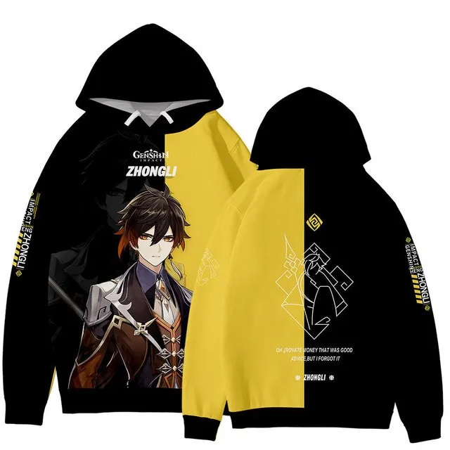 Game Genshin Impact Hoodies Men Women's Sweatshirt Boys Clothing Anime 3D Hoody Sexy Girl Klee XIAO Mens Hoodie kids Pullovers