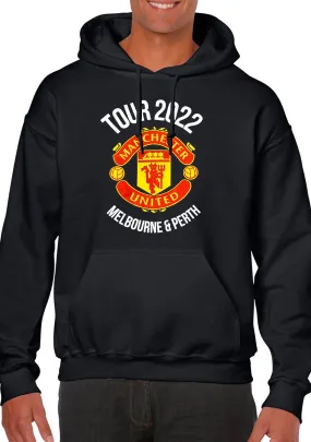 Gildan Mens Manchester United Hoodie <BR> MU124AA