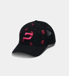 GRUNGE SKULLZ CAP - BLACK