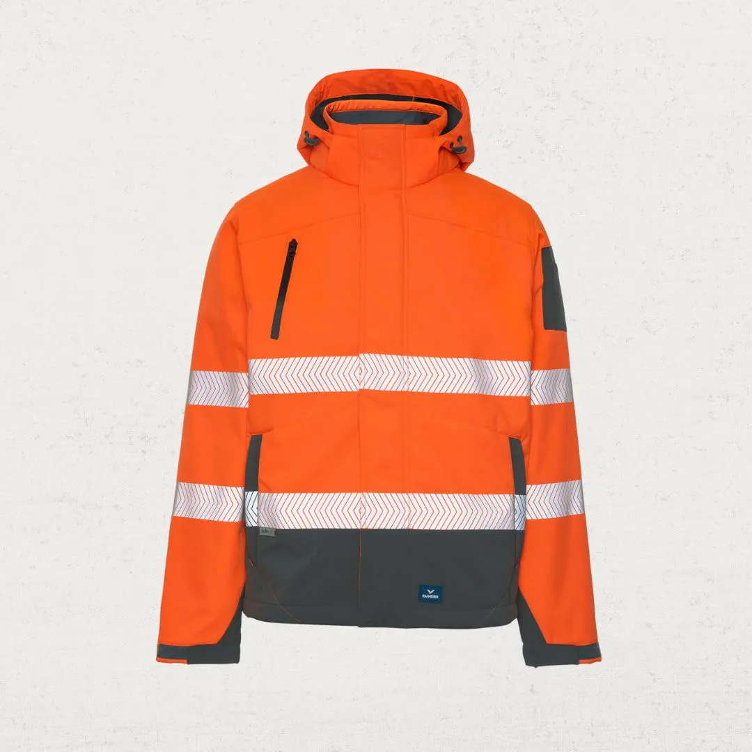 Hi Vis Jones Softshell Jacket with Plush Pile Liner