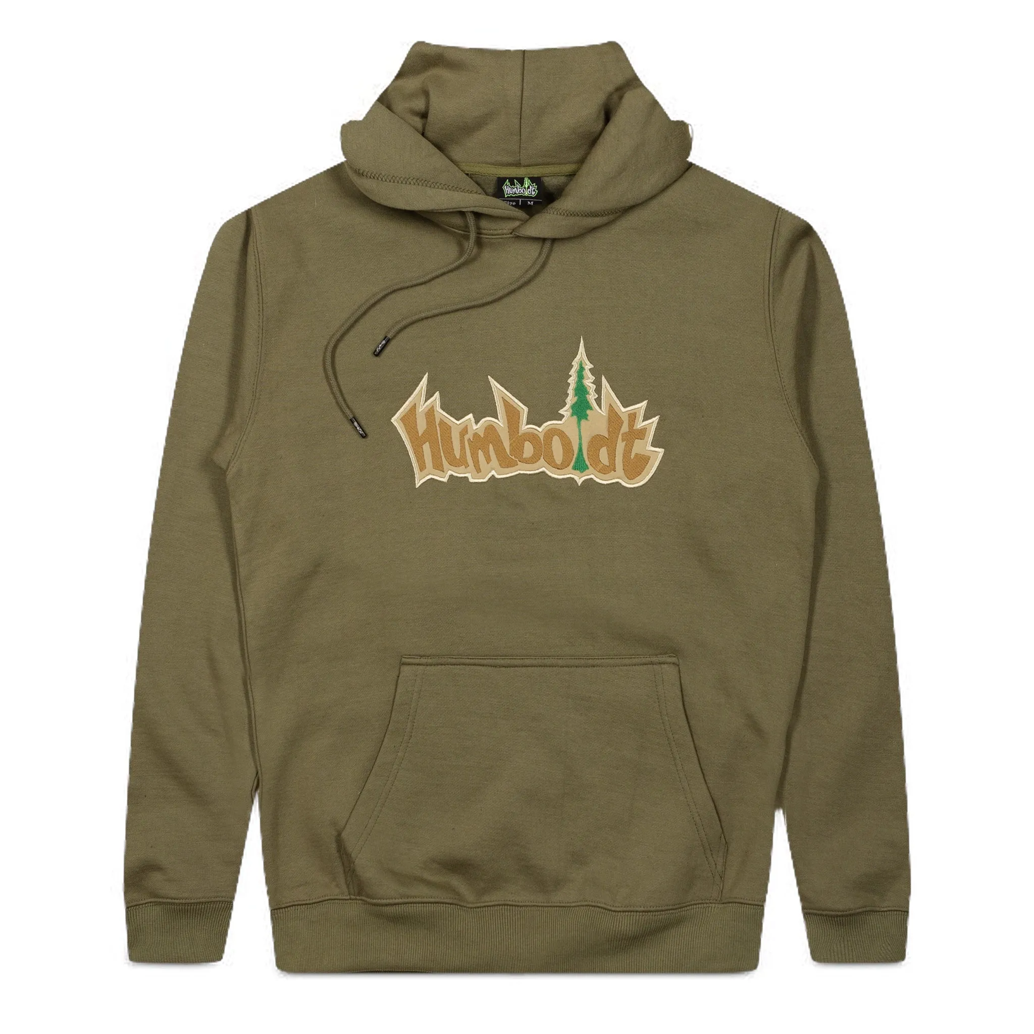 Humboldt Embroidered Big Treelogo P/O Hoodie OLV-BRN-KEL