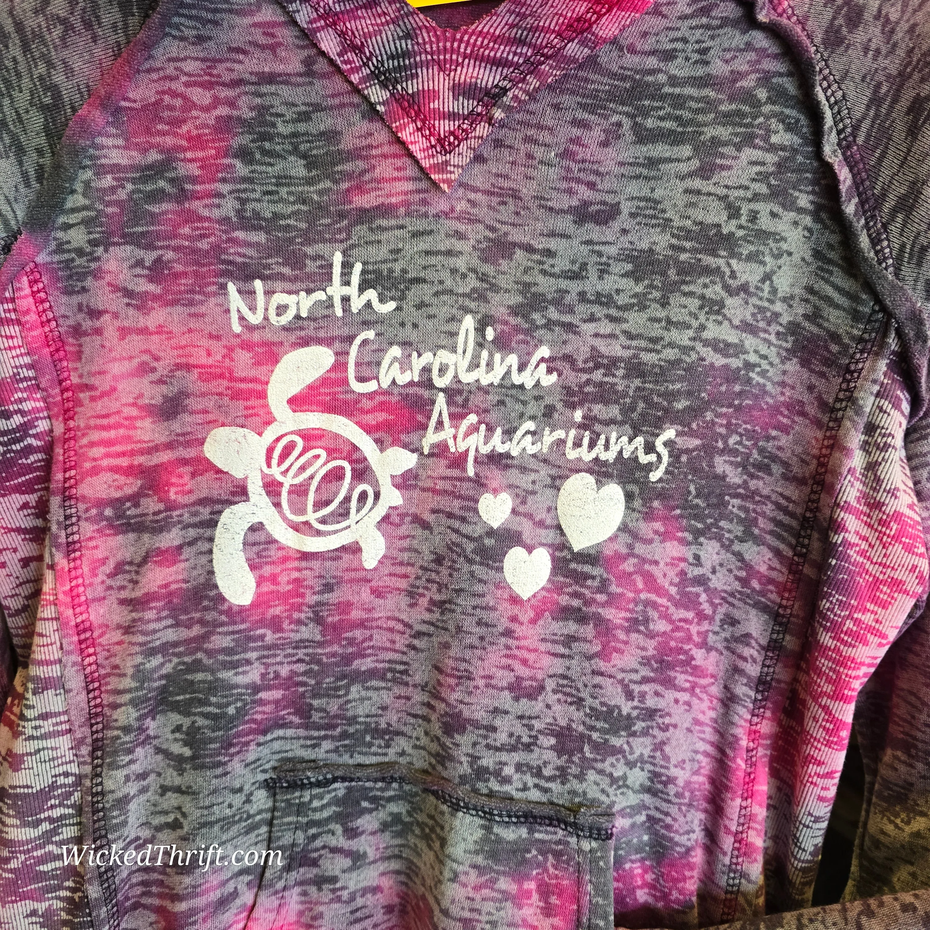 IMV Purple North Carolina Aquarium Pullover S