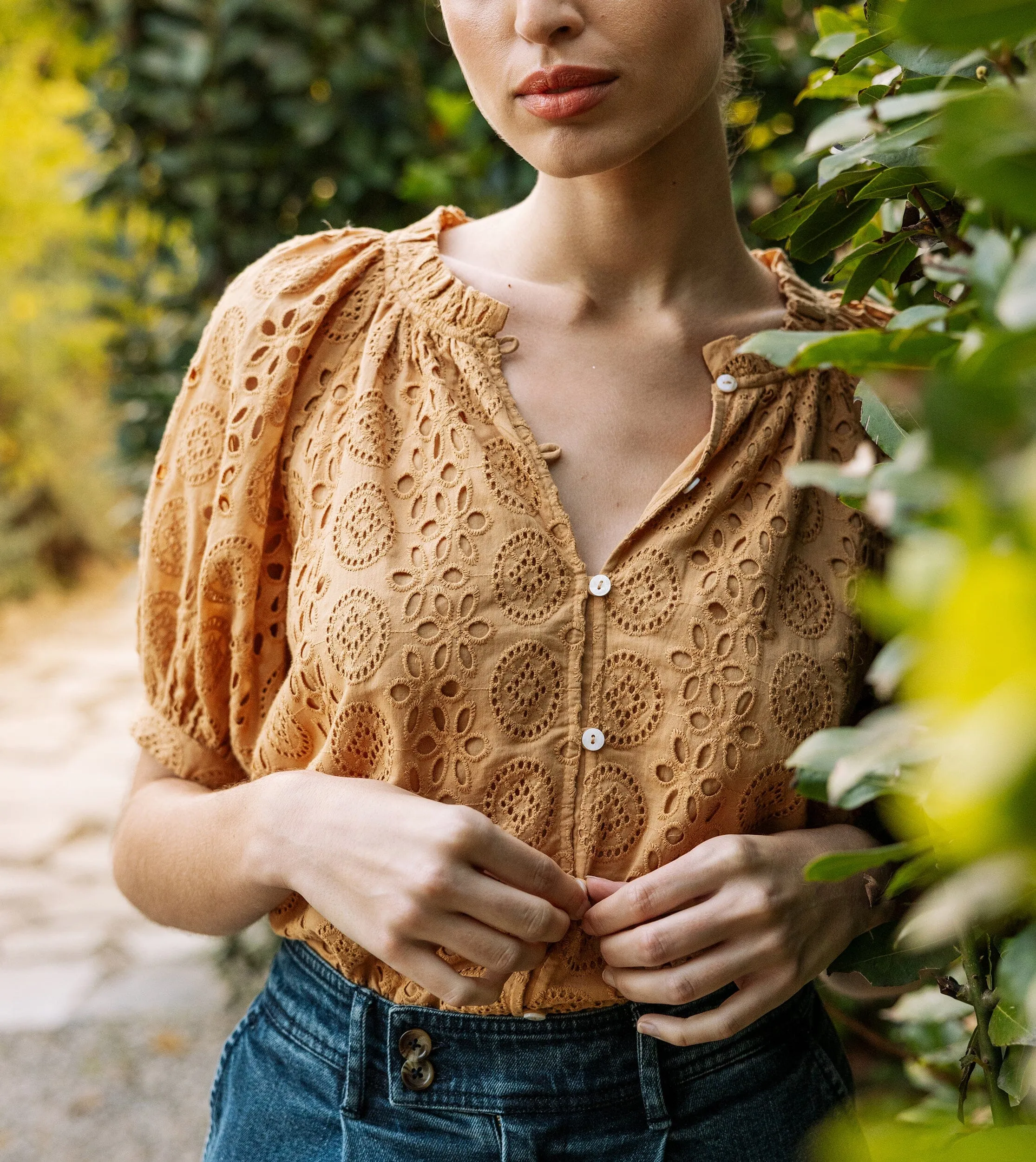 Kate Blouse | Wheat