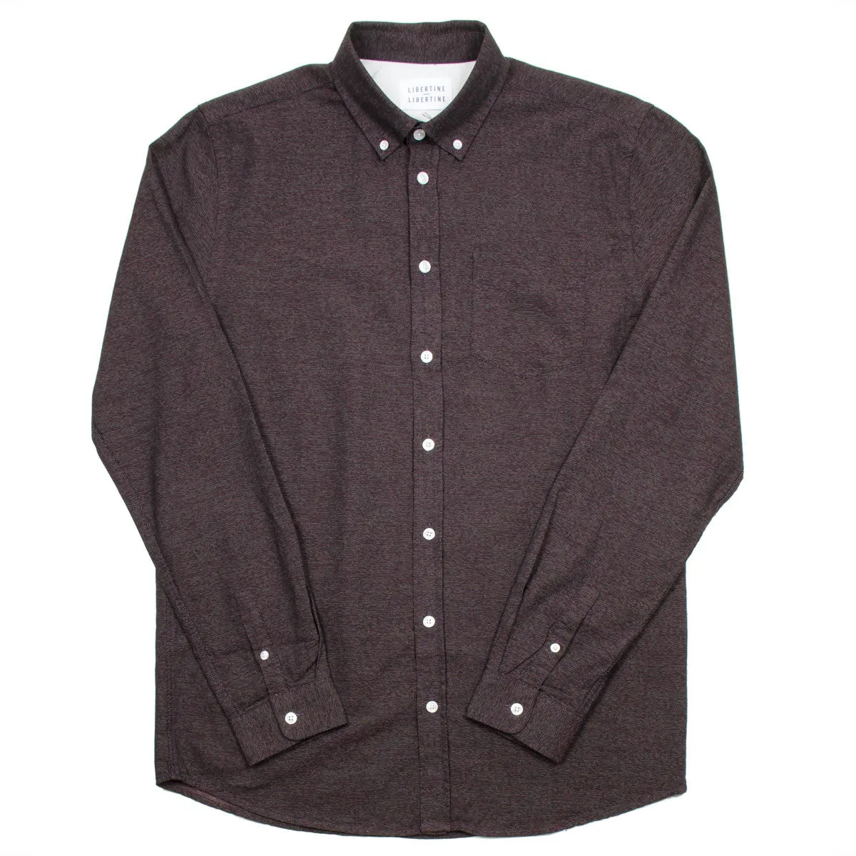 Libertine-Libertine - Hunter Shirt Bruce - Wine