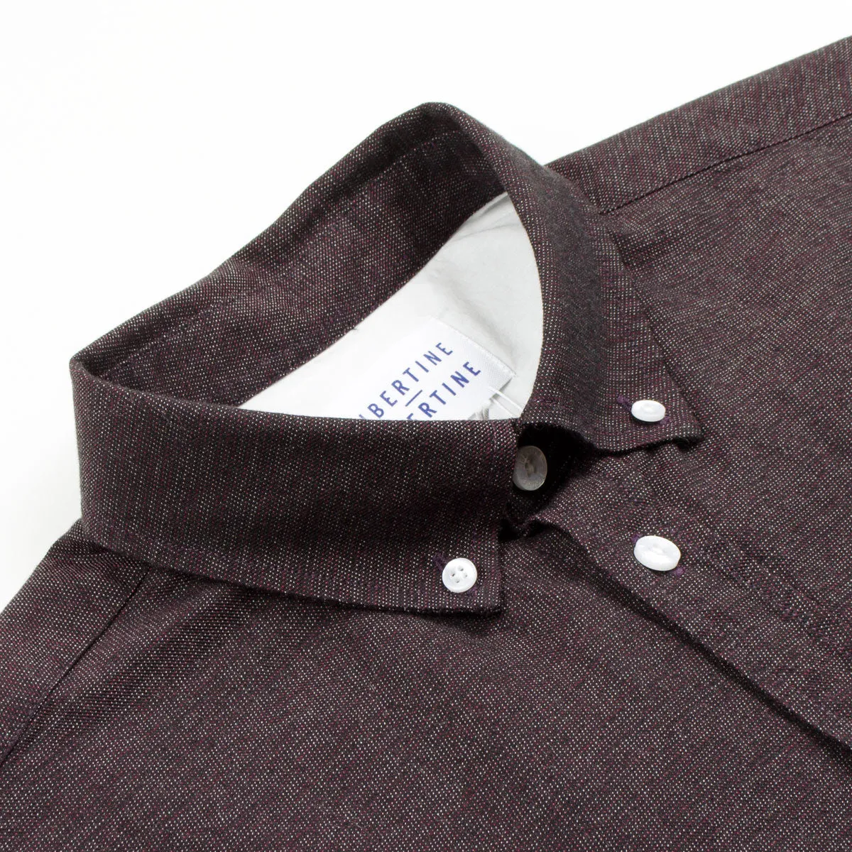 Libertine-Libertine - Hunter Shirt Bruce - Wine