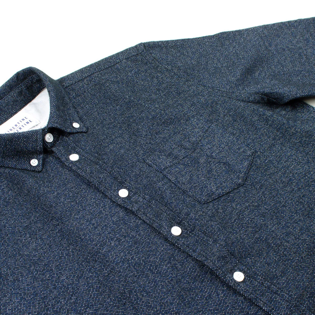 Libertine-Libertine - Hunter Shirt Mountain - Peacoat (Navy)