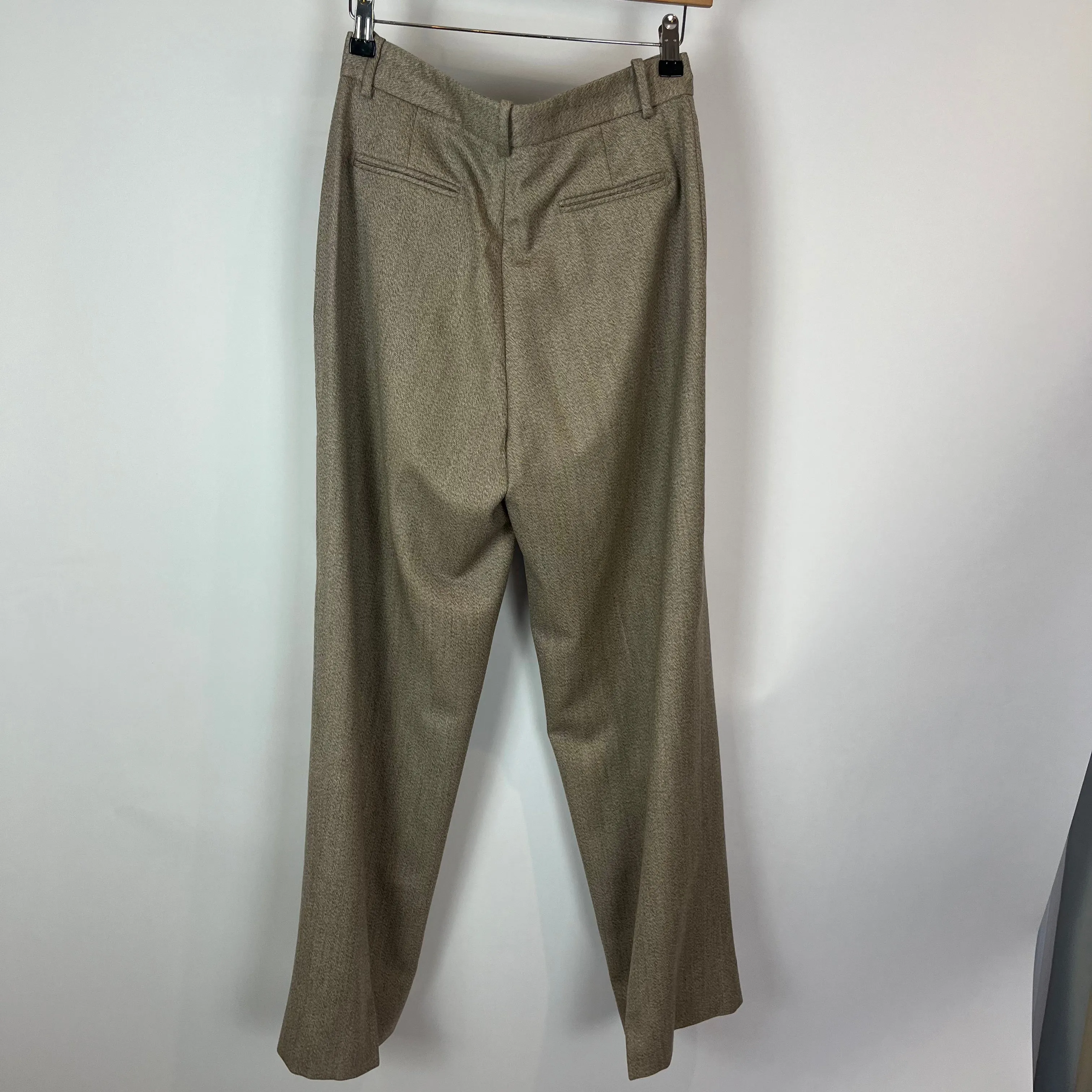 Loro Piana 1490 Beige Marl Cashmere Pants M