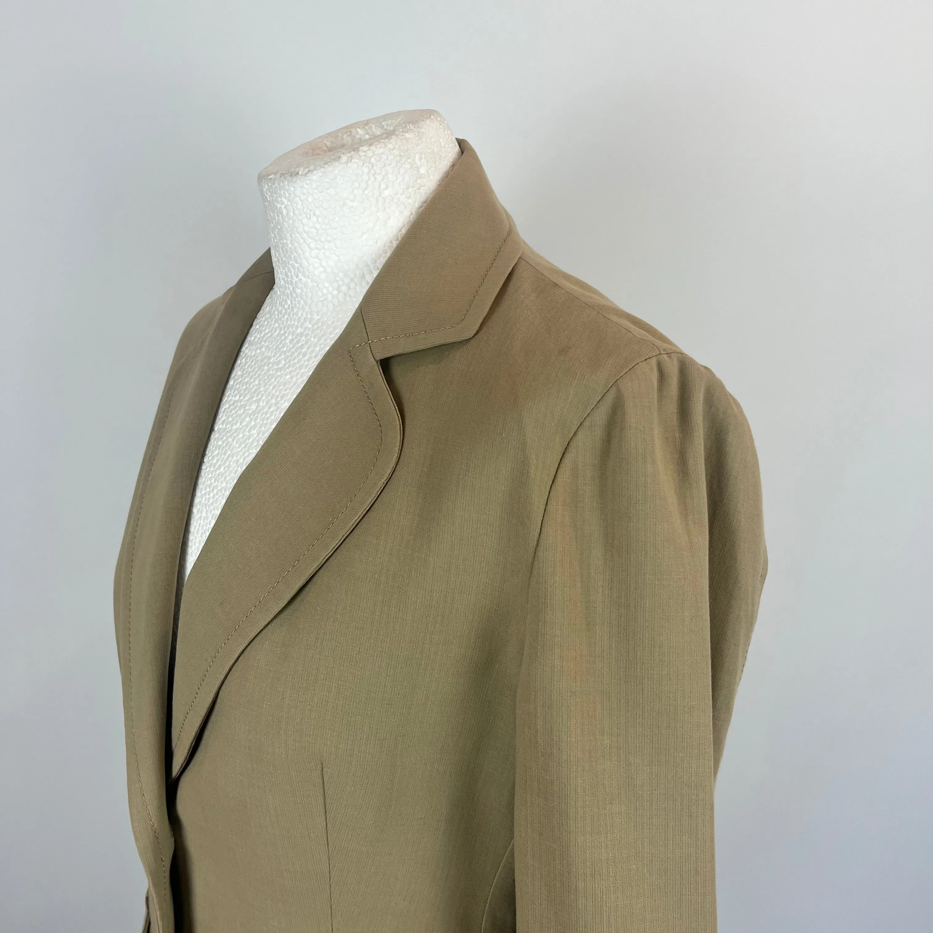 Loro Piana Stone Cotton &  Linen Jacket M