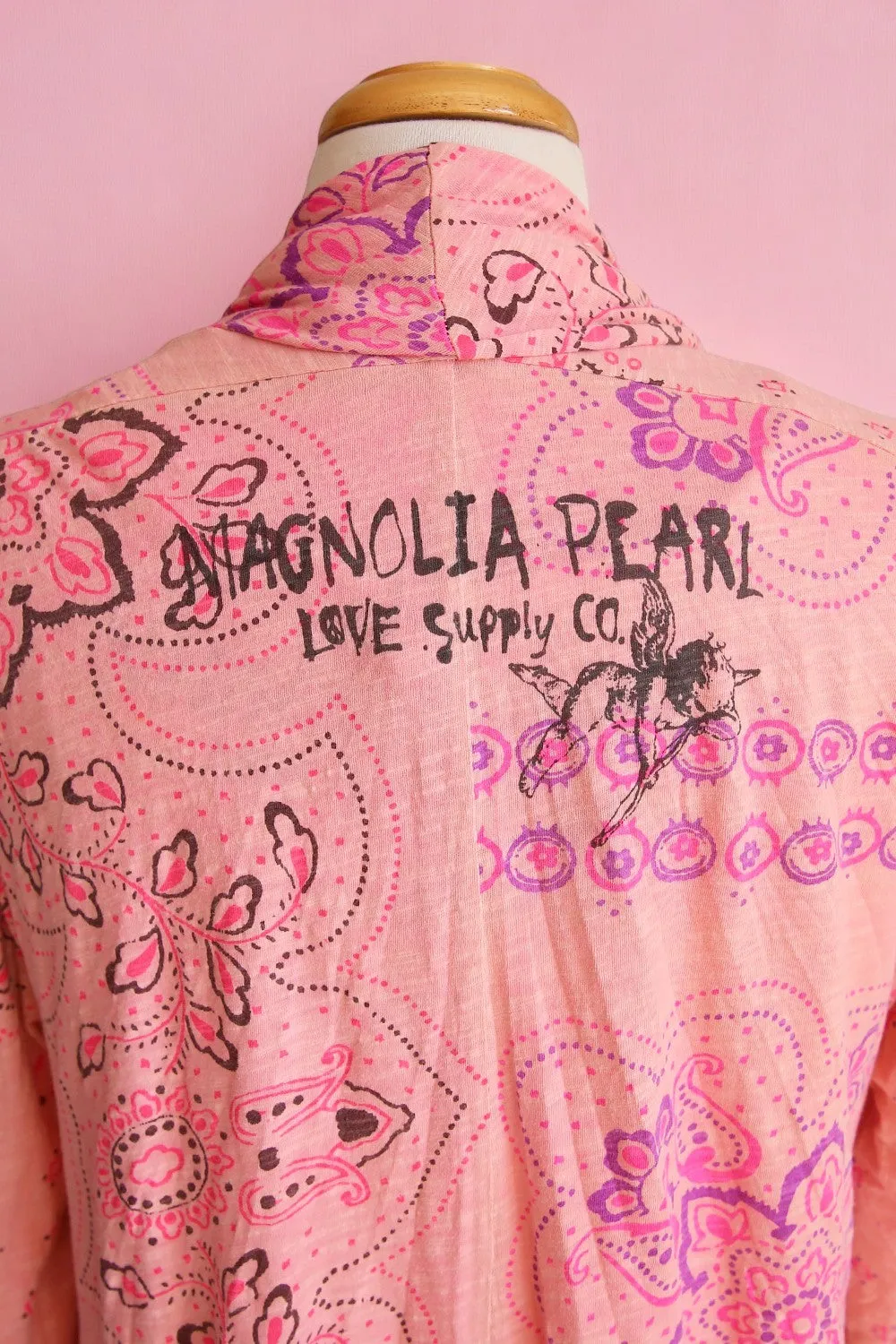 MAGNOLIA PEARL KARESA CARDIGAN JACKET 296 AZALEA