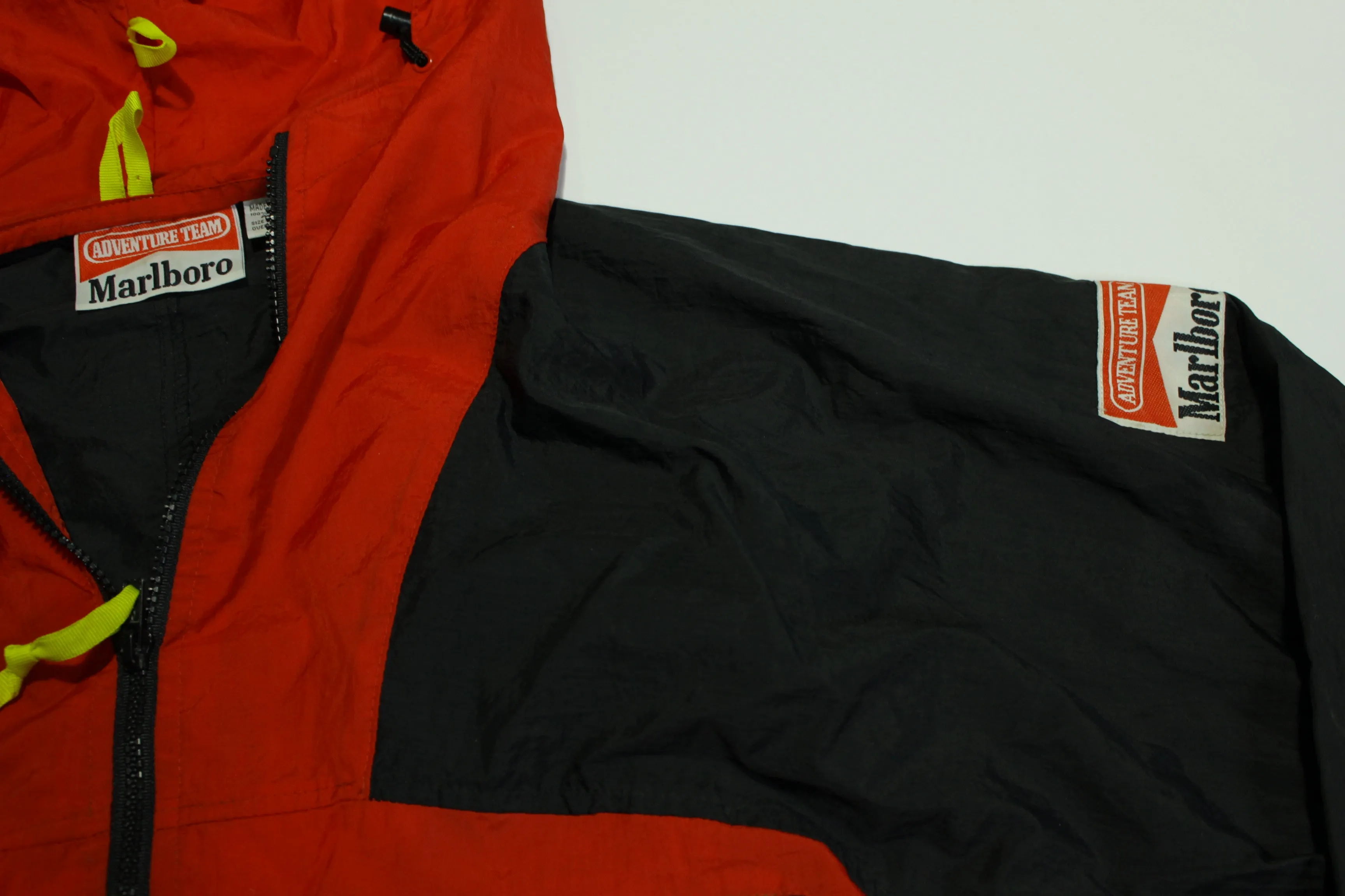 Marlboro Adventure Team Vintage 90's Anorak Track Suit Windbreaker Jacket