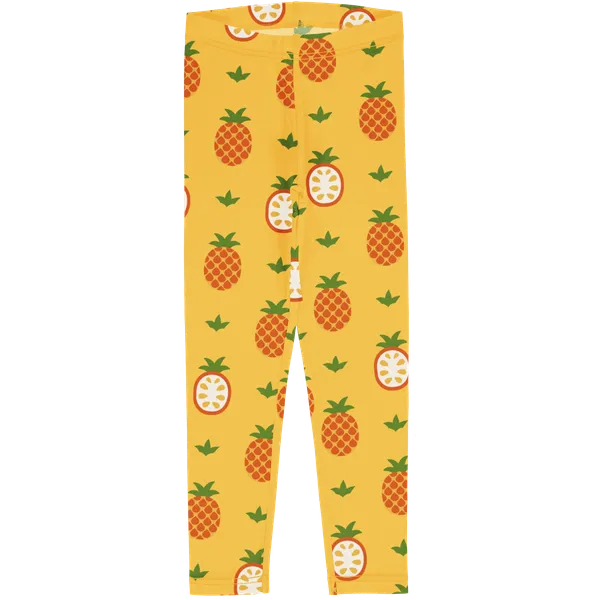 Maxomorra Pineapple Organic Cotton Leggings