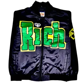 Men's Rich And Retro Jacket In Black