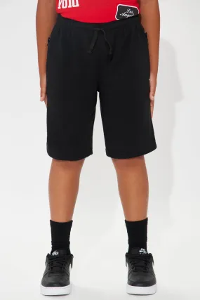 Mini Always Clean II  Fleece Shorts - Black